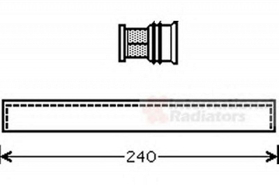 VAN WEZEL 5200d096 -  Осушитель, кондиционер
